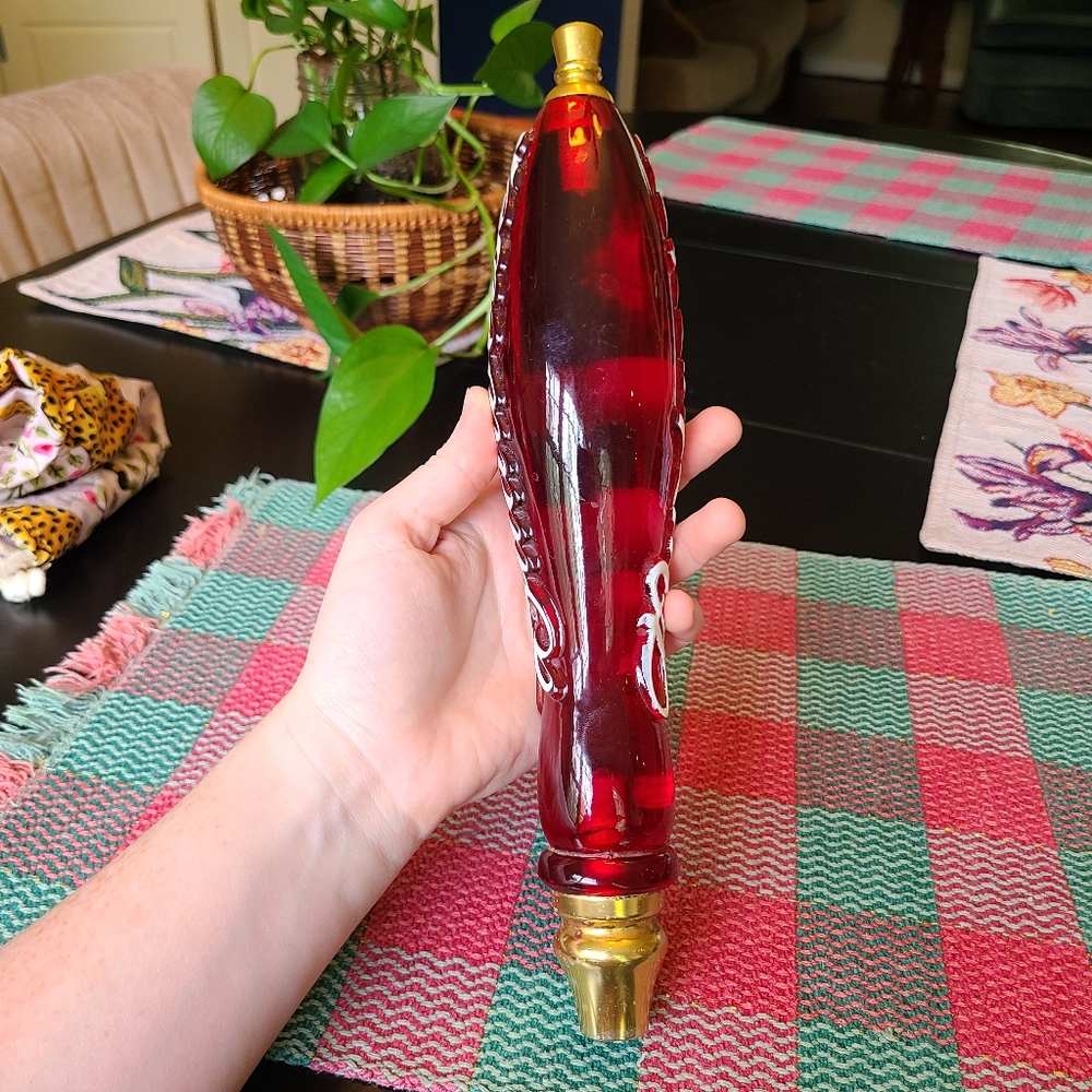 Budweiser acrylic and brass tap pull - Picture 4 of 4